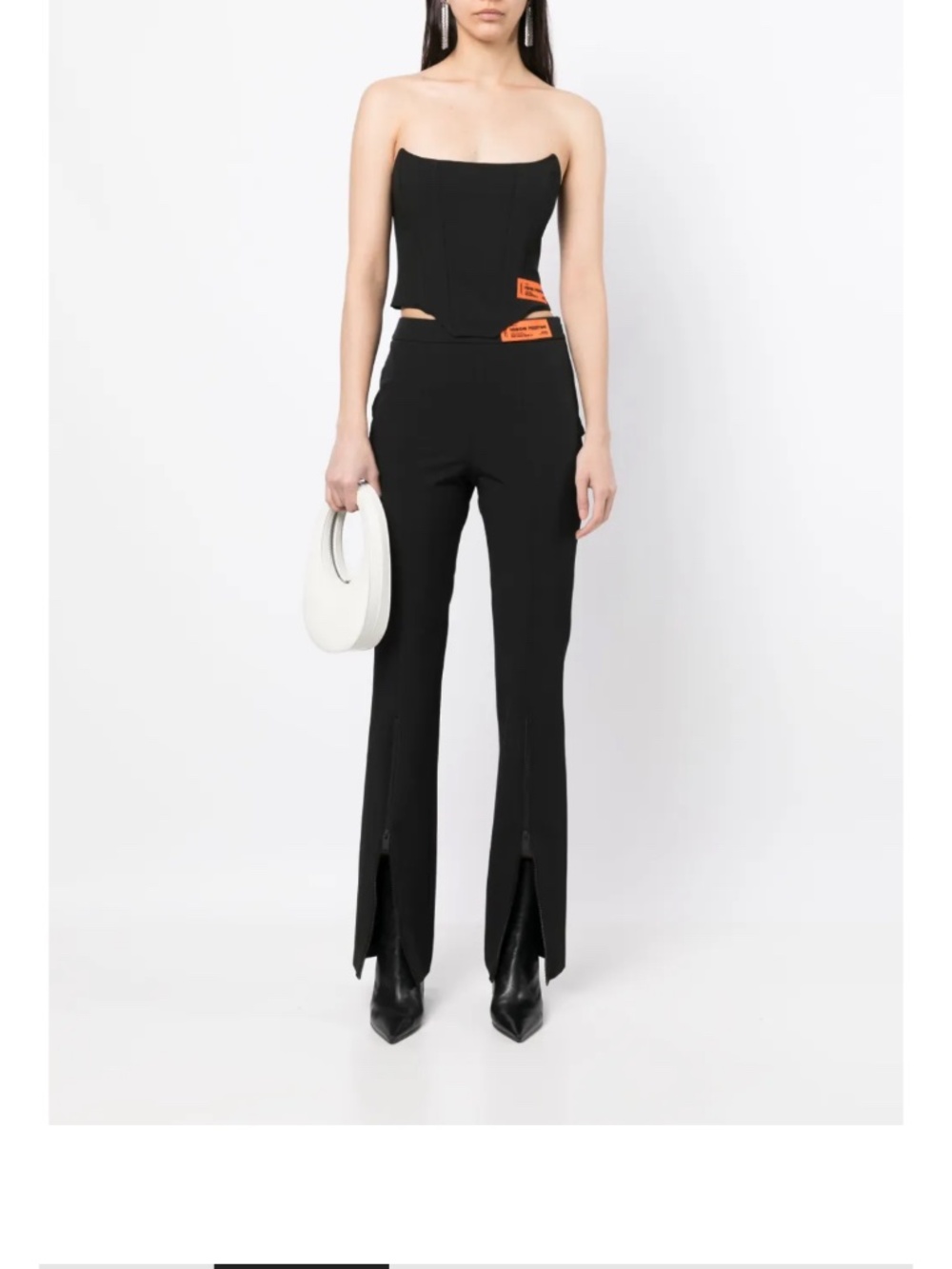 Heron Preston zipped-ankle tailored trousers